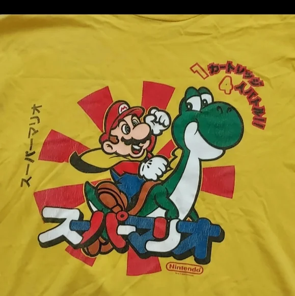 Nintendo | Tops | Tshirt Large 209 Nintendo Video Game